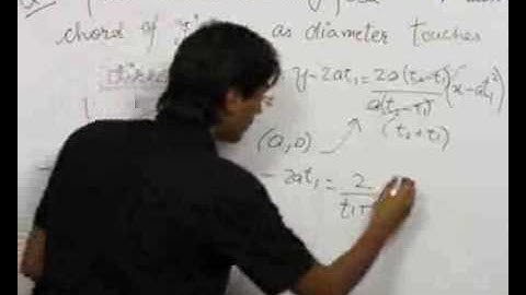 Conic Section - Parabola - Problem Solving 2