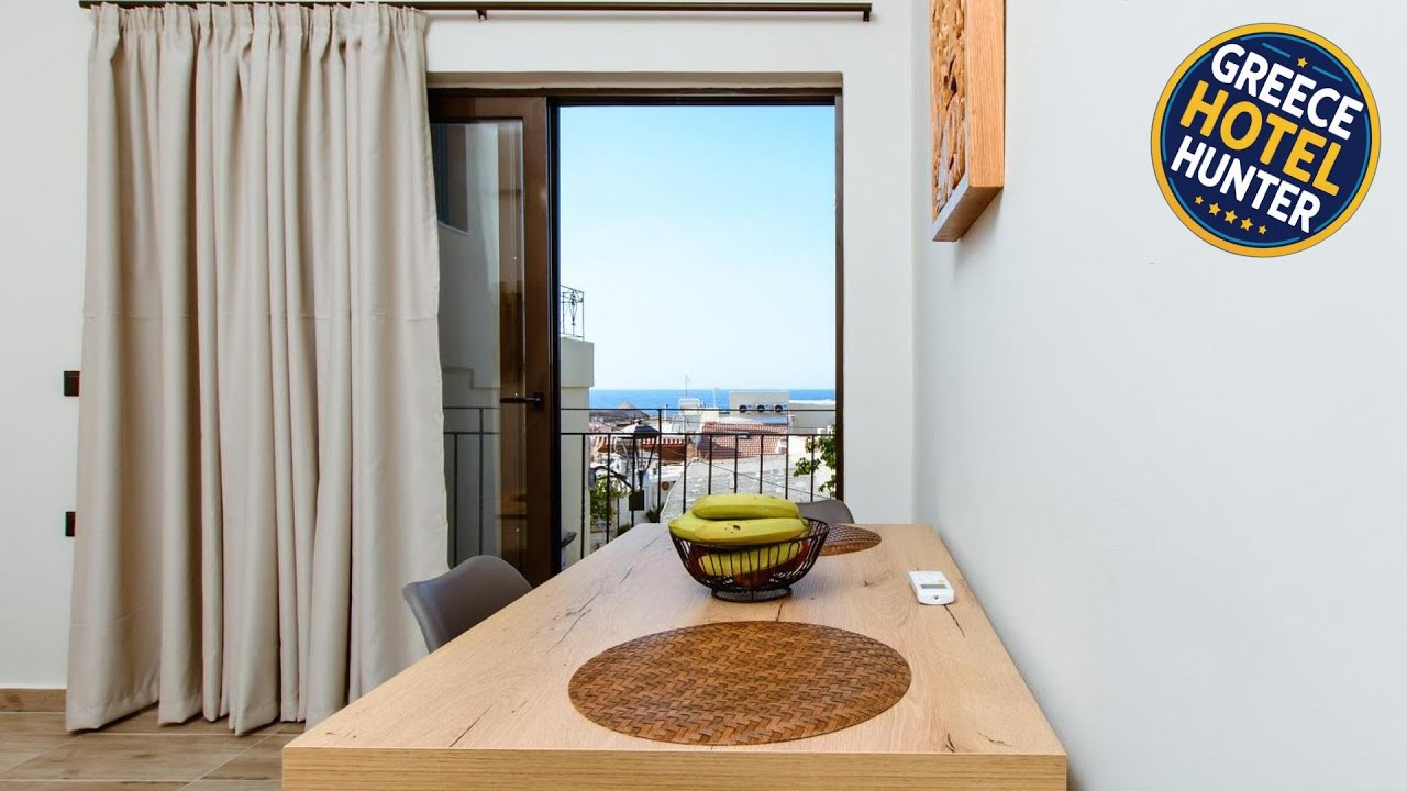 Krinis houses next the old harbour | Crete Island, Greece | Hotel Review 🌟