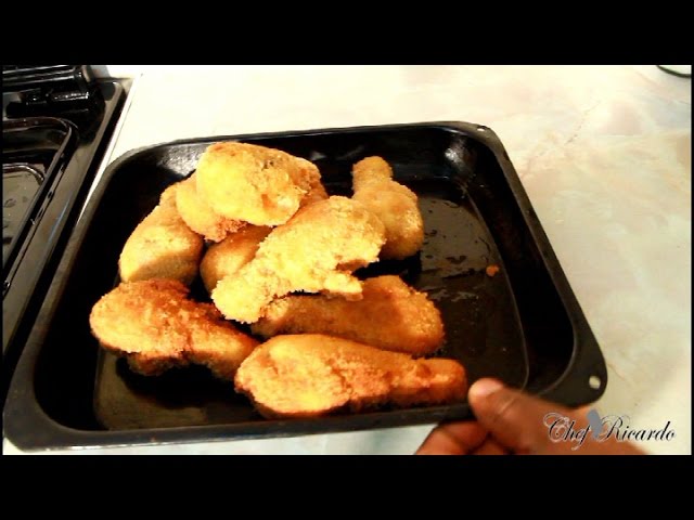 Crispy Fried Drumstick Chicken In Bread Crumbs(Black History Month) | Recipes By Chef Ricardo | Chef Ricardo Cooking