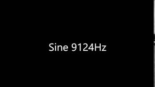 Sine 9124Hz Audio Only