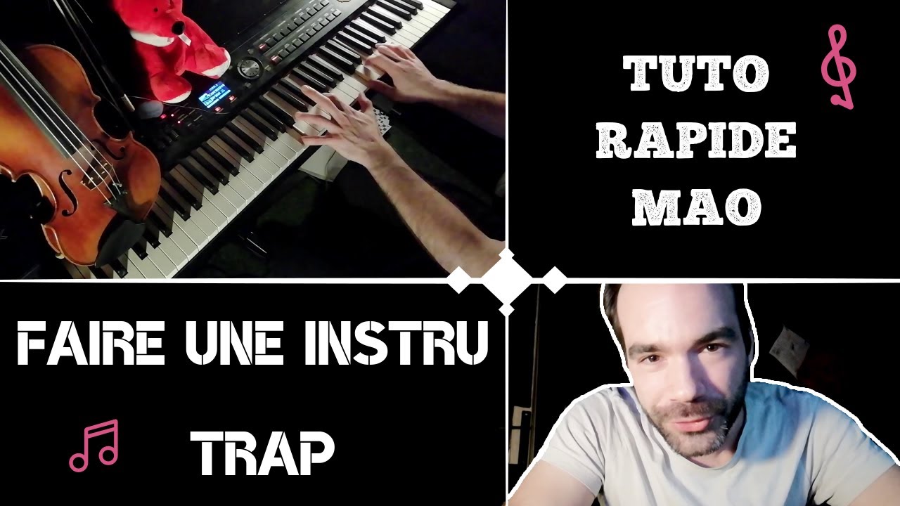 TUTO RAPIDE MAO - Faire une INSTRU TRAP avec REAPER - YouTube