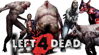 Вырезанные особые зараженные left 4 dead 1 и 2