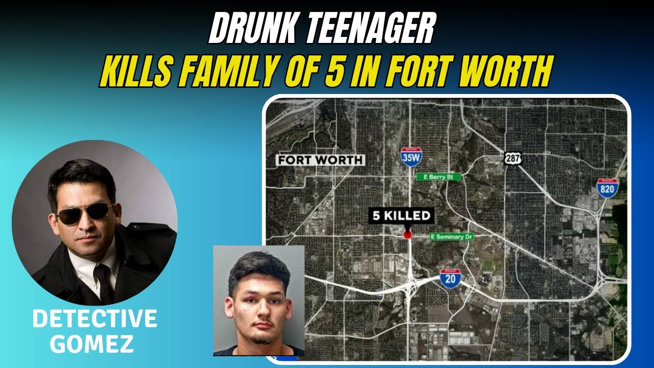 Drunk Teenager Kills Family of 5 in Fort Worth, Texas
