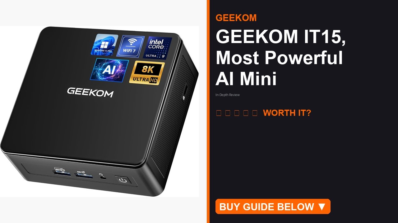 2025's Best AI Mini PC: GEEKOM IT15 Review - Worth It? - YouTube