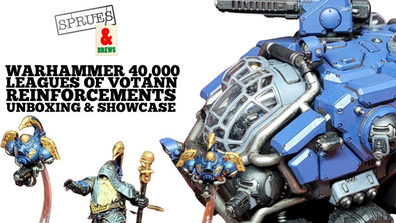 Warhammer 40,000 Leagues of Votann Army Reinforcements Unboxing Hekaton Land Fortress, Grimnyr