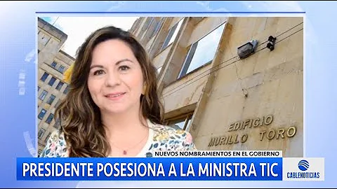 Fin de la novela MinTIC: Petro posesionar a la ministra Sandra Urrutia