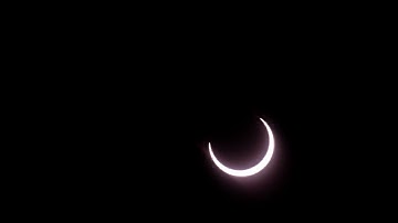 October 14, 2023 annular eclipse timelapse