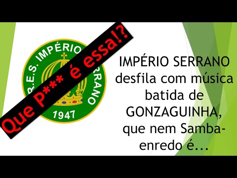 O Império CAI EM 2019! Crítica do Samba do Império Serrano 2019. Makakus Carnavaleskus