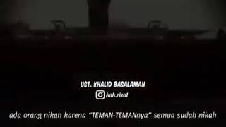 Menikah Karena Ibadah [Ust.Khalid Basalamah]