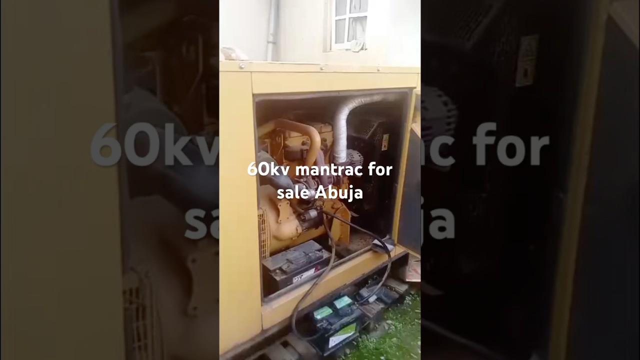 60/65kva Mantrac Generator