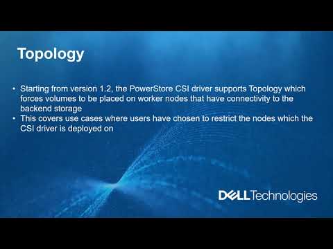 Dell EMC PowerStore CSI plugin 1.2 for Kubernetes