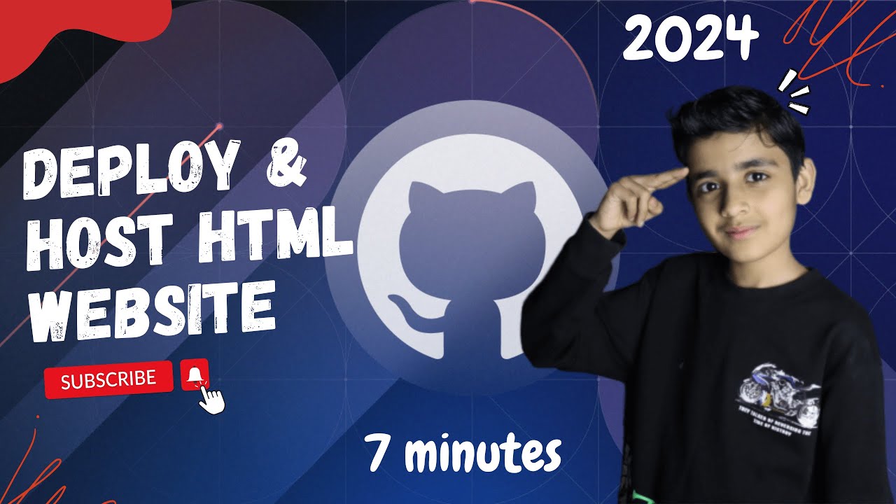 How to Deploy and Host an HTML Website on GitHub for FREE! (2024 ...