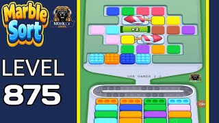 Marble Sort level 875 walkthrough solution