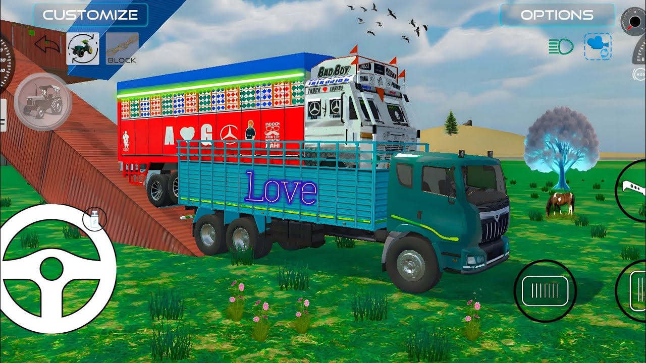 Drive Dumper and Unloading Stone From Dumper Truck in Game🔥#thar #4x4 #scorpio #fortuner #gameplay 