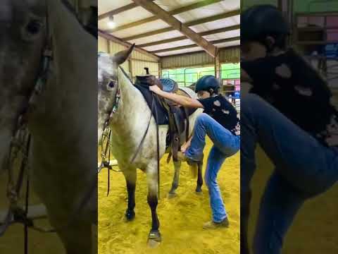 Grandma Vs Teen Horse Riders! #horse #shorts