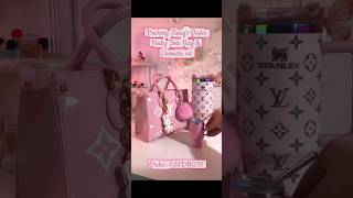 ✨ Cute Tote Bag with cosmetic set #asmr #packingorders #fashionbags #orders #cosmetics #beauty