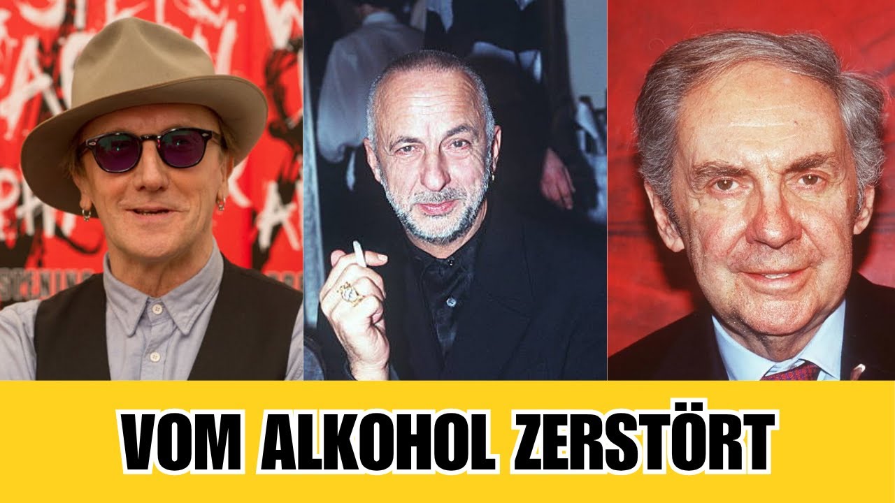 11 deutsche Stars, die der Alkohol für immer zerstörte.