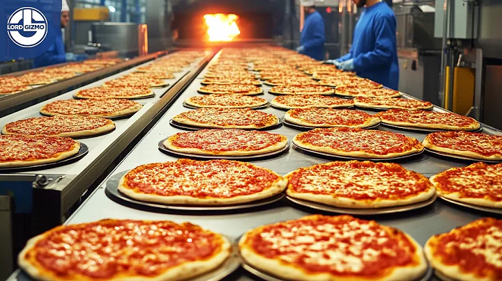 Inside The Frozen Pizza MEGA Factory Where Automation Processes Produces Thousands Of Pizzas Daily