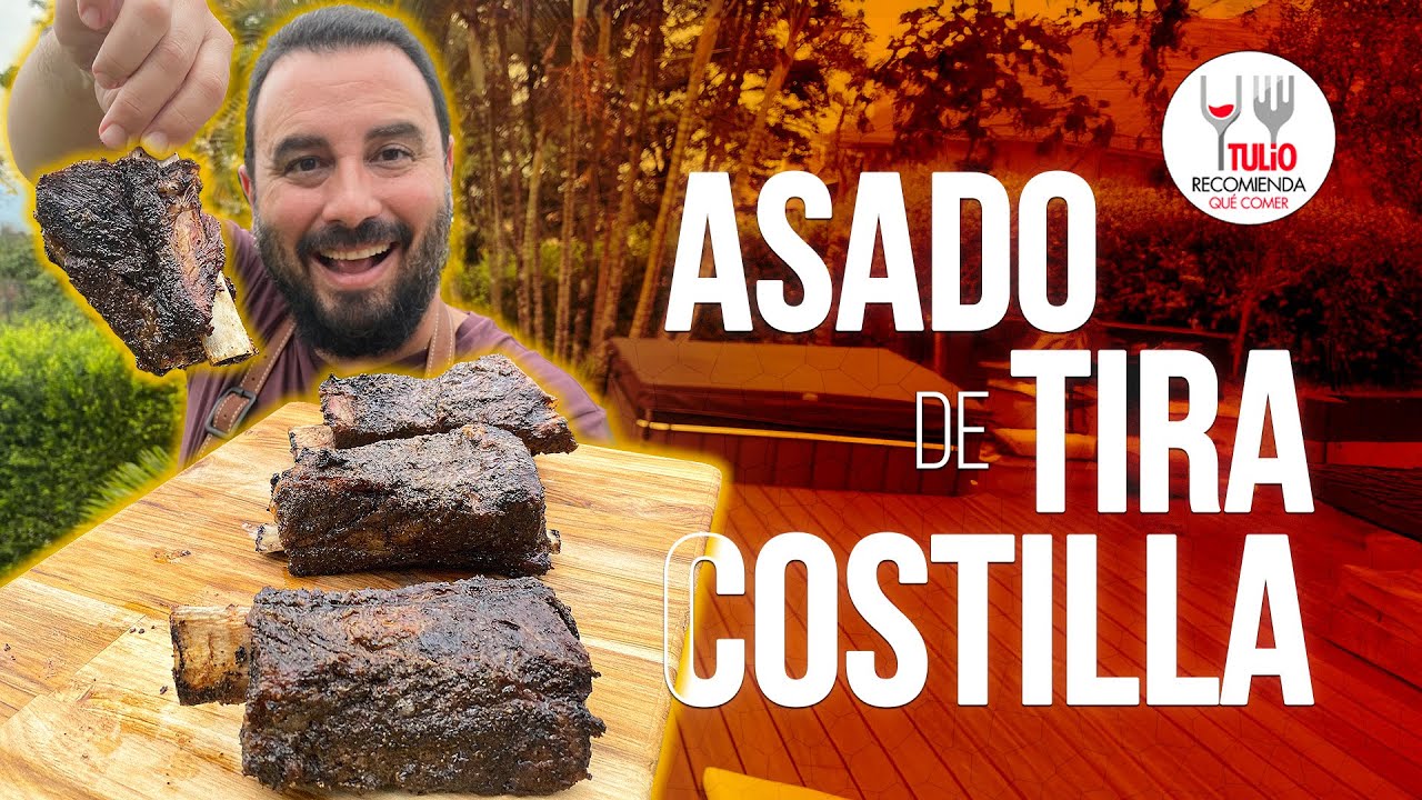 Receta fácil de COSTILLAS ASADO DE TIRA ¡te encantará! | Tulio Recomienda