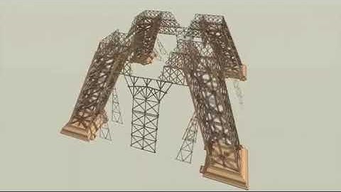 Eiffel Tower construction video (time lapse video)