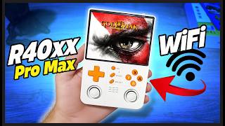 NOVO Console Portátil R40xx PRO MAX com WIFI e TELA GIGANTE - RODA TUDO!