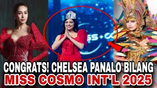 Download lagu Congratulations - Chelsea Fernandez NASONGKIT ang Korona Bilang Miss Cosmo International 2025 Title
