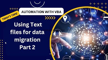 Using Text files for data migration Part 2