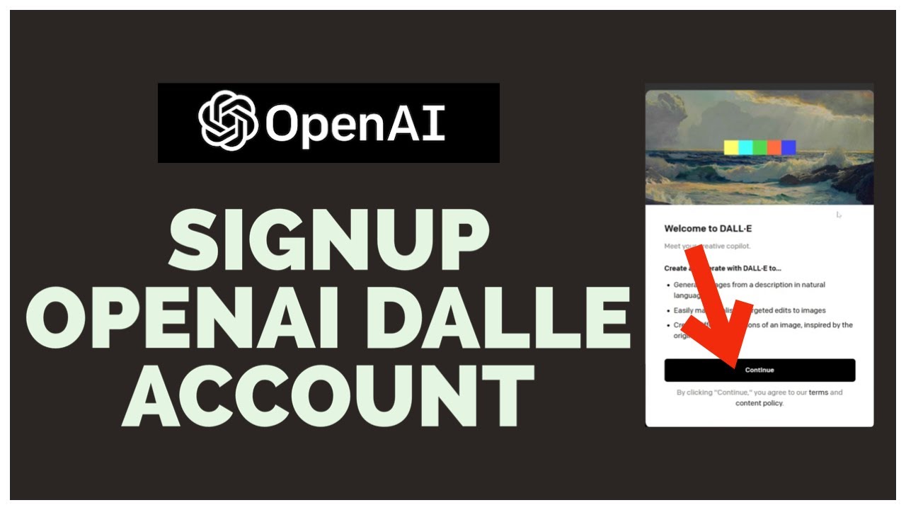 Open AI DALL-E Sign Up: How to Open/Create DALLE Account for Free 2023