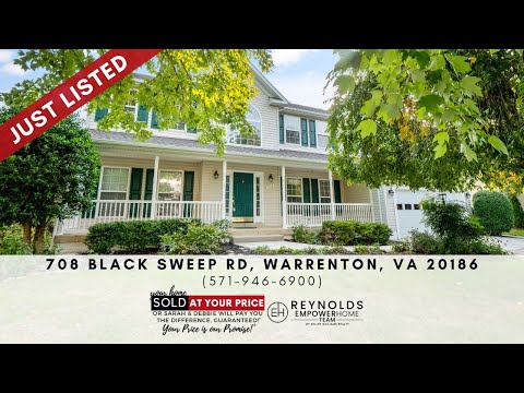 708 Black Sweep Road, Warrenton, VA home video tour