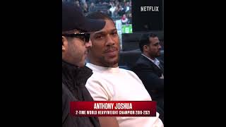 Anthony Joshua is in attendance front row for Tyson Fury vs. Arslanbek Makhmudov