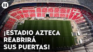 ¡Blindarán la reinauguración del Estadio Azteca! Hasta 10 mil policías para el operativo Kukulcán