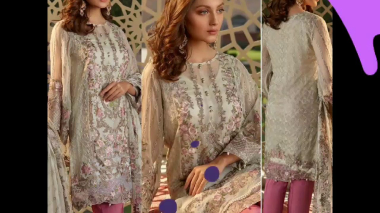 Pakistani Luxury Chiffon Heavy Embroidered Mastercopy | Pakistani Replica dresses online