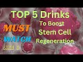 Top 5 Drinks to Boost Stem Cell Regeneration