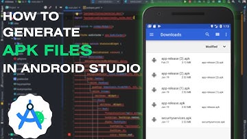 How to create apk file in android studio