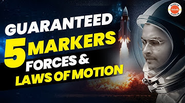 Guaranteed 5 Markers Questions of Forces and Laws of Motion Class 9 | CBSE Science (Physics) Ch-9