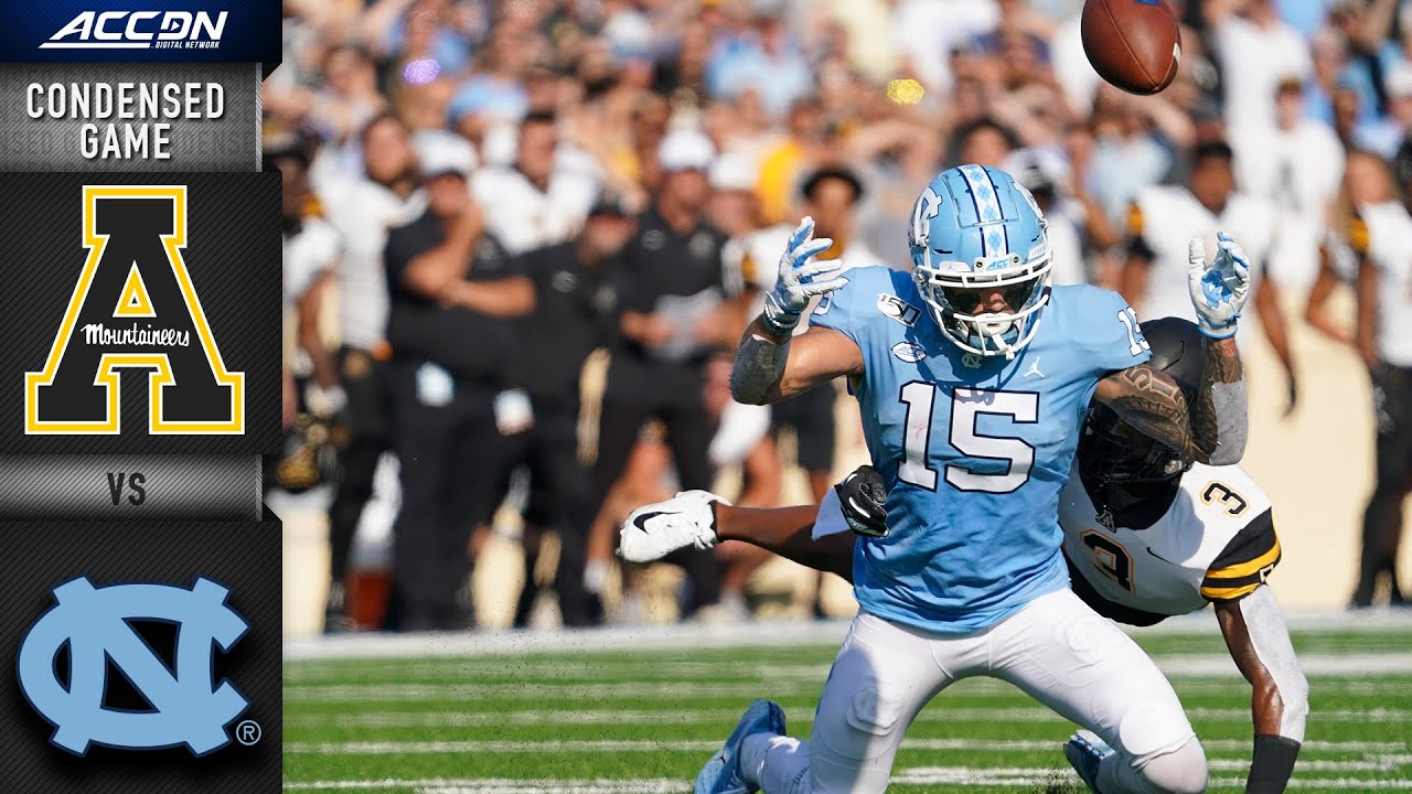 Appalachian State football too much for UNC