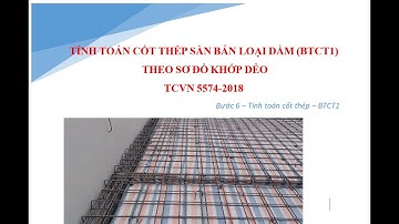 TÍNH TOÁN CỐT THÉP SÀN (BẢN DẦM) THEO SƠ ĐỒ KHỚP DẺO TCVN 5574-2018