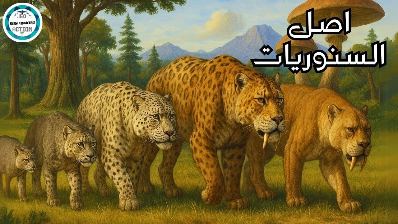 هل تتطورت القطط من ذوات الأسنان السيفية إلى الأسود؟