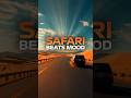 Highway Through the Desert 🏜 Safari Beats Mood #shorts