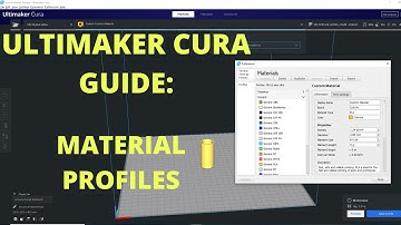Ultimaker Cura 3D Printing Guide: Material Profiles