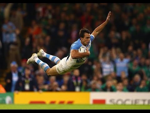 Try de Juan Imhoff | Argentina vs Irlanda Mundial de Rugby 2015 YouTube