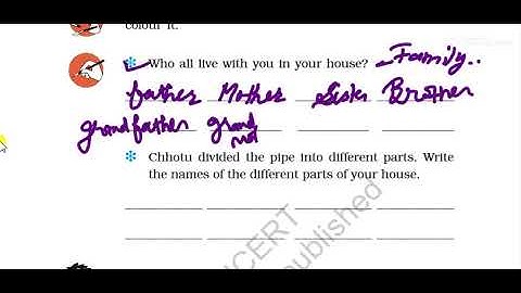 CLASS 3 EVS...NCERT...CHAPTER..CHHOTU