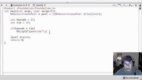 Objective C Programming Tutorial   17   if else   YouTube