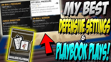 MY BEST DEFENSIVE SETTINGS & PLAYBOOK PLAYS IN NBA 2K20 MYTEAM! USE THIS TO GO 12-0 & NEVER LOSE!
