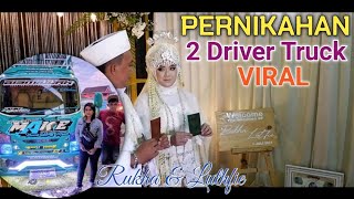 VIRAL❗DARI JALANAN LANJUT PERNIKAHAN 2 SOPIR TRUCK || RUKHA & LUTHFIE BISMILLAH