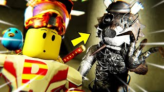 ROBLOX PIGGY: 100 PLAYERS THE BACKROOMS COLLAB!!