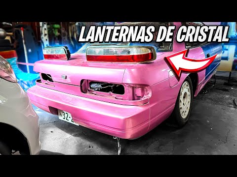 The crystal tail lights for the S13 finally arrived, pure JDM style!!