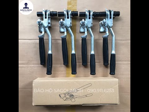 Video Kiềm Kềm Kìm siết đai INOX dành cho điện lực - youtube