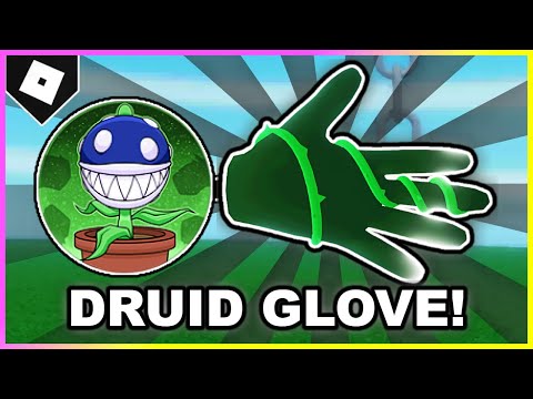 How to get DRUID GLOVE + GARDENS AND GHOULS BADGE in SLAP BATTLES! [ROBLOX]