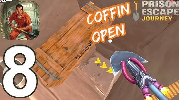 Prison Escape Journey Gameplay Walkthrough Part 8 - Opening Coffin (iOS, Android)